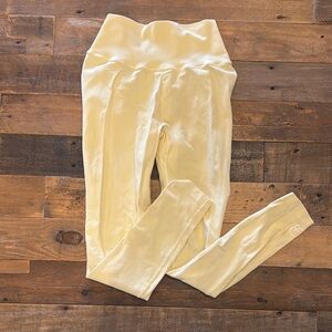 Bombshell Sportswear Mellow Yellow Leggings Athletic Fit